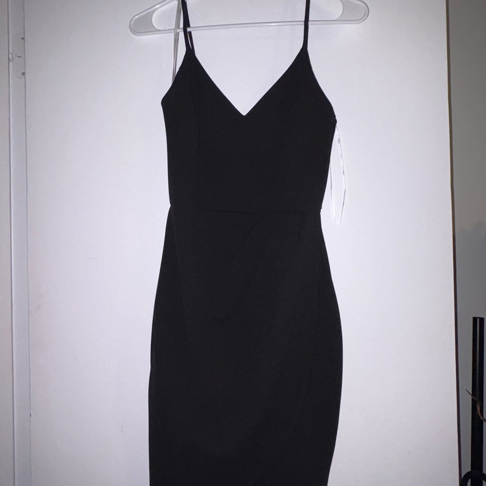 Lulus black mini dress